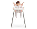 Perna universala copii Baby Pad, Angel Wings, 60x63x5 cm, Bumbac, Roz pudra