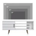 Comoda TV, Minima, Termini, 150x63.2x37 cm, Alb