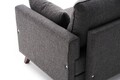 Fotoliu Bella Armchair, Balcab Home, 82x81x85 cm, lemn, antracit