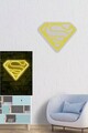 Decoratiune luminoasa LED, Superman,  Benzi flexibile de neon, DC 12 V, Galben