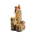 Fantana decorativa Squirrels, Decoris, 32x30x58 cm,