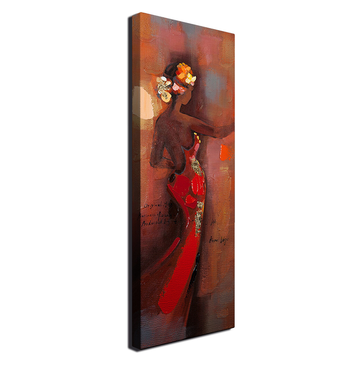 Tablou decorativ, PC056, Canvas, 30 x 80 cm, Multicolor - 2 | YEO