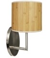 Aplica de perete Timber, Candellux, 15 x 24 cm, 1 x E14, 40W, natural satin