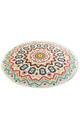 Covor, Mandala Balkon , 50% catifea/50% poliester, Multicolor