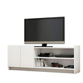 Comoda TV, Mezza, Melodi 1482, 141.6x50x29.5 cm, Alb