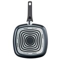 Tigaie grill Tefal Elegance, 26x26 cm, aluminiu/titan