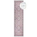 Covor Windsor Traditional Pink, Flair Rugs, 60x230 cm, fibre reciclate/poliester chenille, roz pudra