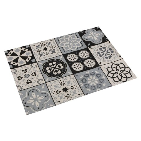 Suport pentru farfurie Mosaic Black, Versa, 36 x 48 cm, poliester