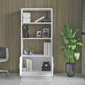 Corp biblioteca, Locelso, Vario D, 64x140x35.5 cm, Alb