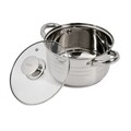 Cratita cu capac Myra, Cooking by Heinner, Ø18 cm, 2.5 L, inox/sticla