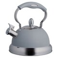 Ceainic English, 2.5 L, inox, gri