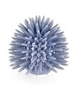 Decoratiune Abyss Sea Urchin, Bizzotto, Ø 20 x 18.5 cm, portelan, albastru deschis