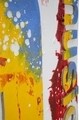 Tablou Music, Mauro Ferretti, 100x3.5x100 cm, canvas/lemn, multicolor