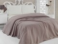 Cuvertura, Bella Carine by Esil Home, 158ESH65201, 220 x 240 cm, bumbac, maro