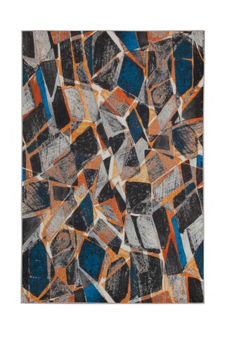 Covor de hol, Chaim, 100x150 cm, Poliester, Multicolor