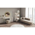 Canapea Daybed Macaroon, Ndesign, 180x82x70 cm, lemn, roz