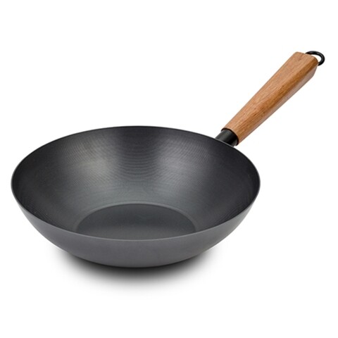 Tigaie wok Cantonese, NAVA, Ø28 cm, otel carbon