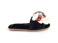 Papuci de casa dama Funky Steps, Aria Black, marimea 39-40