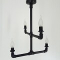 Candelabru All Design, metal, 55x40x40 cm, Black