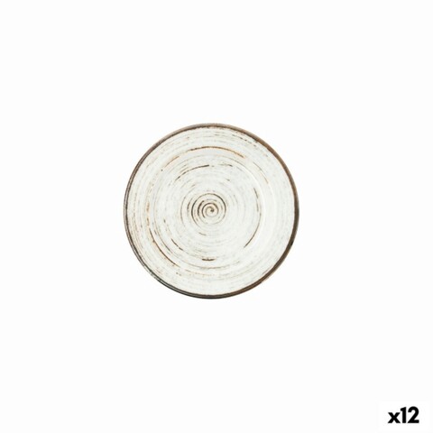 Set 12 farfurii, Bidasoa, Ikonic Brasse Brush, Ø 17 cm, ceramica, multicolor