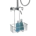 Etajera suspendabila pentru baie, Wenko, Milo, 25 x 36 x 14 cm, inox/plastic