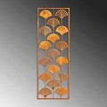 Decoratiune de perete, Fan, Metal, Dimensiune: 32 x 90 cm, Multicolor