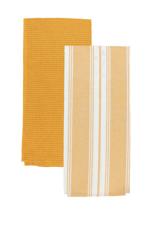 Set 2 prosoape pentru bucatarie Giallo, Tognana Porcellane, 50x70 cm, bumbac, multicolor