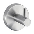 Carlig cu montare pe perete Bosio Matt, Wenko, 5.5x5.5 cm, inox, argintiu mat