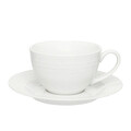 Set de cafea / ceai 12 piese Linea, Ambition, portelan, alb