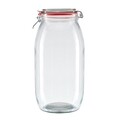 Borcan din sticla pentru depozitare, Vanora, 5L, transparent