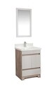 Set mobilier de baie (2 piese), Jussara, Echo 24, Stejar