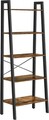 Biblioteca Alinru Ladder, Vasagle, 56 x 32 x 172, PAL/otel, maro rustic