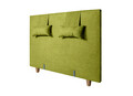 Pat matrimonial, Stockholm, Classic E, 140x200 cm, saltea tip Pocket, topper memory, Verde