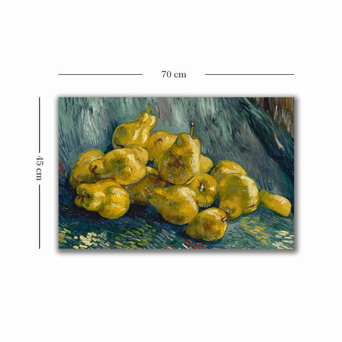 Tablou decorativ, 4570VANGOGH024, Canvas , Lemn, Multicolor