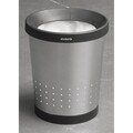 Cos de gunoi pentru hartie, Brabantia, Brilliant Steel Matt, 11 L, inox, gri