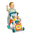 Premergator cu maner, Baby Walker, HE0801, 6M+, plastic, multicolor