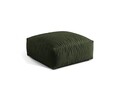 Taburet modular, Martina-120, Micadoni Home, 106x106x44 cm, catifea, verde