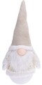 Decoratiune luminoasa Gnome w simple hat, 17x13x43 cm, poliester, roz