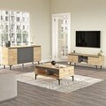 Mobilier living, Locelso, AR13, pal melaminat, stejar/antracit