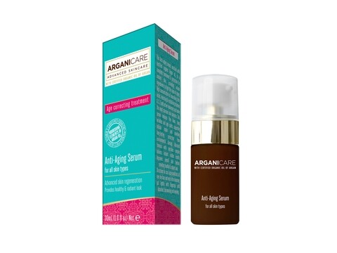 Ser anti-imbatranire pentru piele matura Skin Care, Arganicare, 30 ml