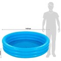 Piscina gonflabila pentru copii Crystal Blue, 147x33 cm, 288 L, polivinil, albastru