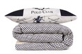 Lenjerie de pat pentru o persoana, Beverly Hills Polo Club, BHPC 027 - Cream, 2 piese, bumbac ranforce, multicolor