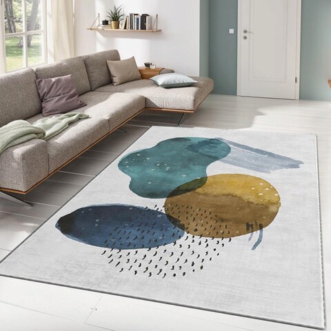 Covor, ALHO CARPET-37A , 120x180 cm, Poliester, Multicolor