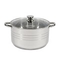 Oala cu capac Myra, Cooking by Heinner, Ø30 cm, 12 L, inox/sticla