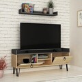 Comoda TV, Decortie, Keday, Stejar / Antracit