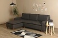 Coltar, Futon, 859FTN2119, Metal , Gri inchis