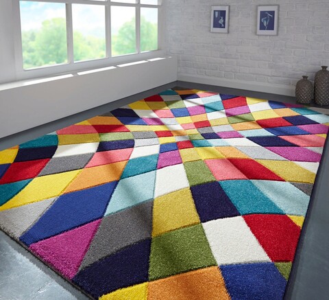 Covor Rhumba Multi, Flair Rugs, 160x230 cm, polipropilena, multicolor