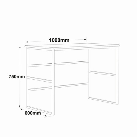 Birou, Locelso, VG20-A, 100x75x60 cm, Maro