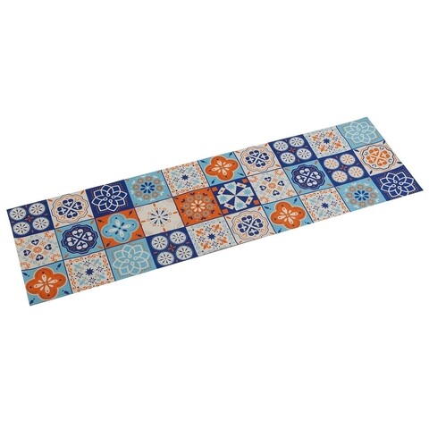 Traversa de masa Mosaic Orange, Versa, 44.5 x 154 cm, poliester