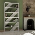 Biblioteca Homitis, Lean 2'li - White, Antique White